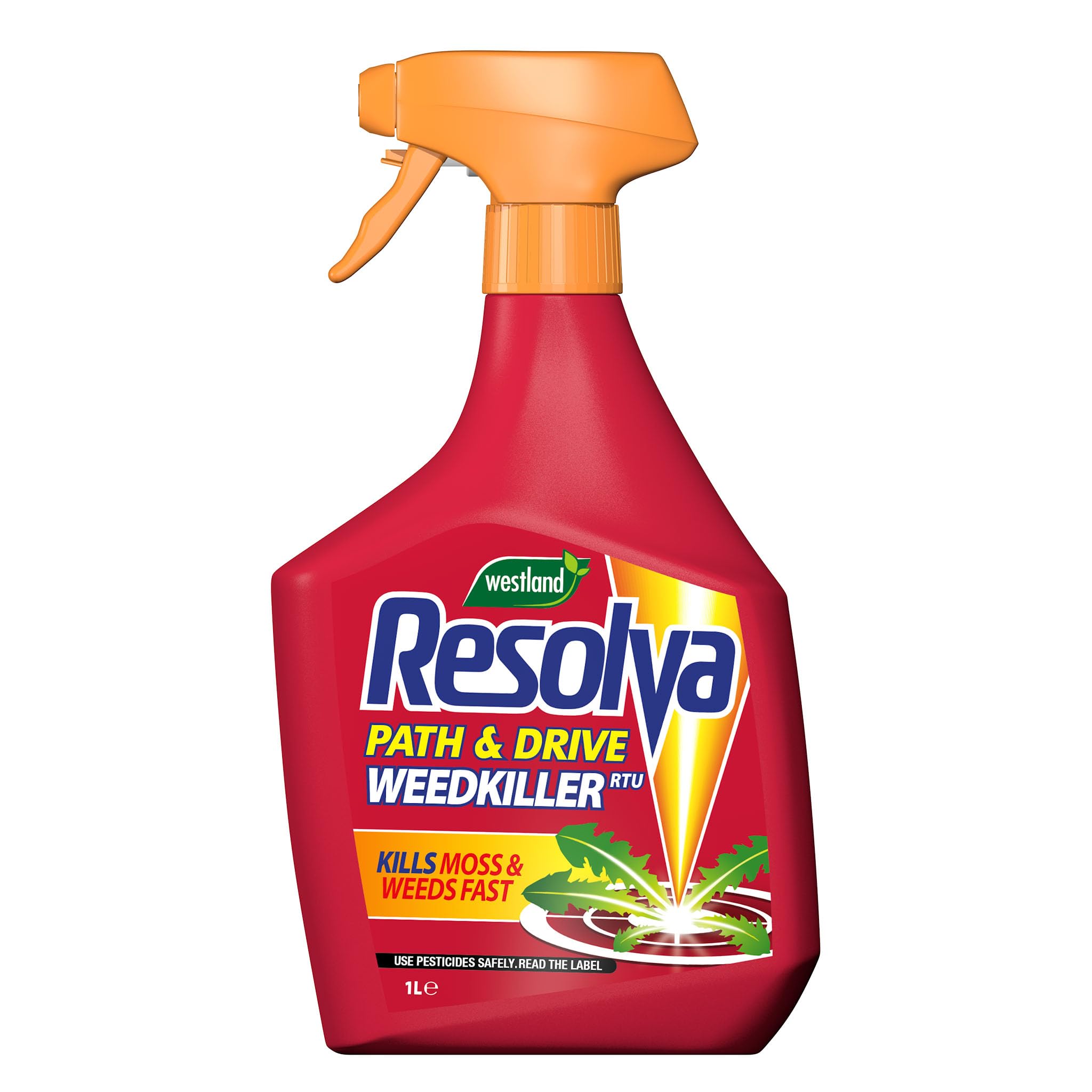 Resolva Path & Drive WK 1L DLabel, Red