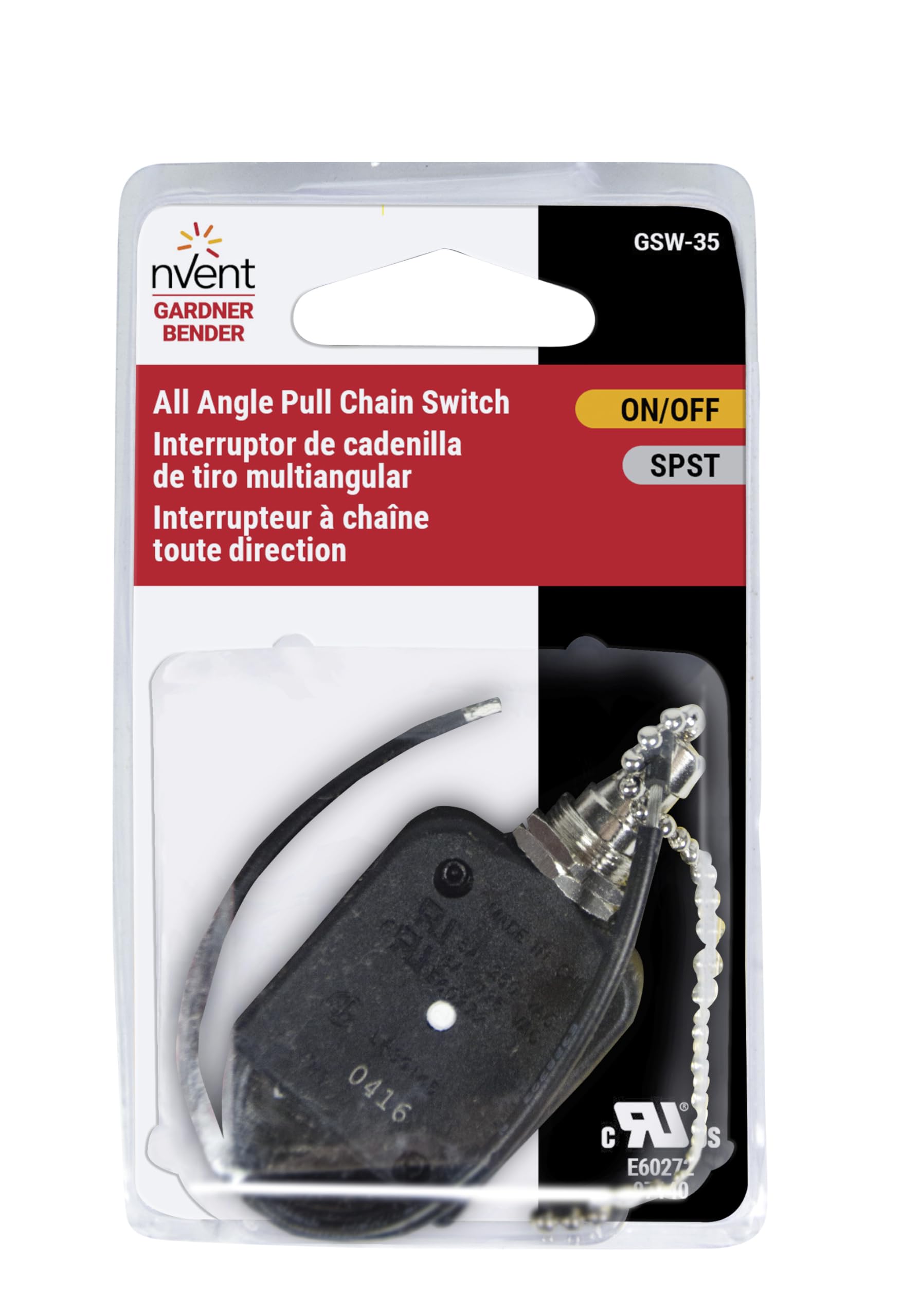 Amazon.com: Gardner Bender GSW-35 Electrical All Angle Pull Chain