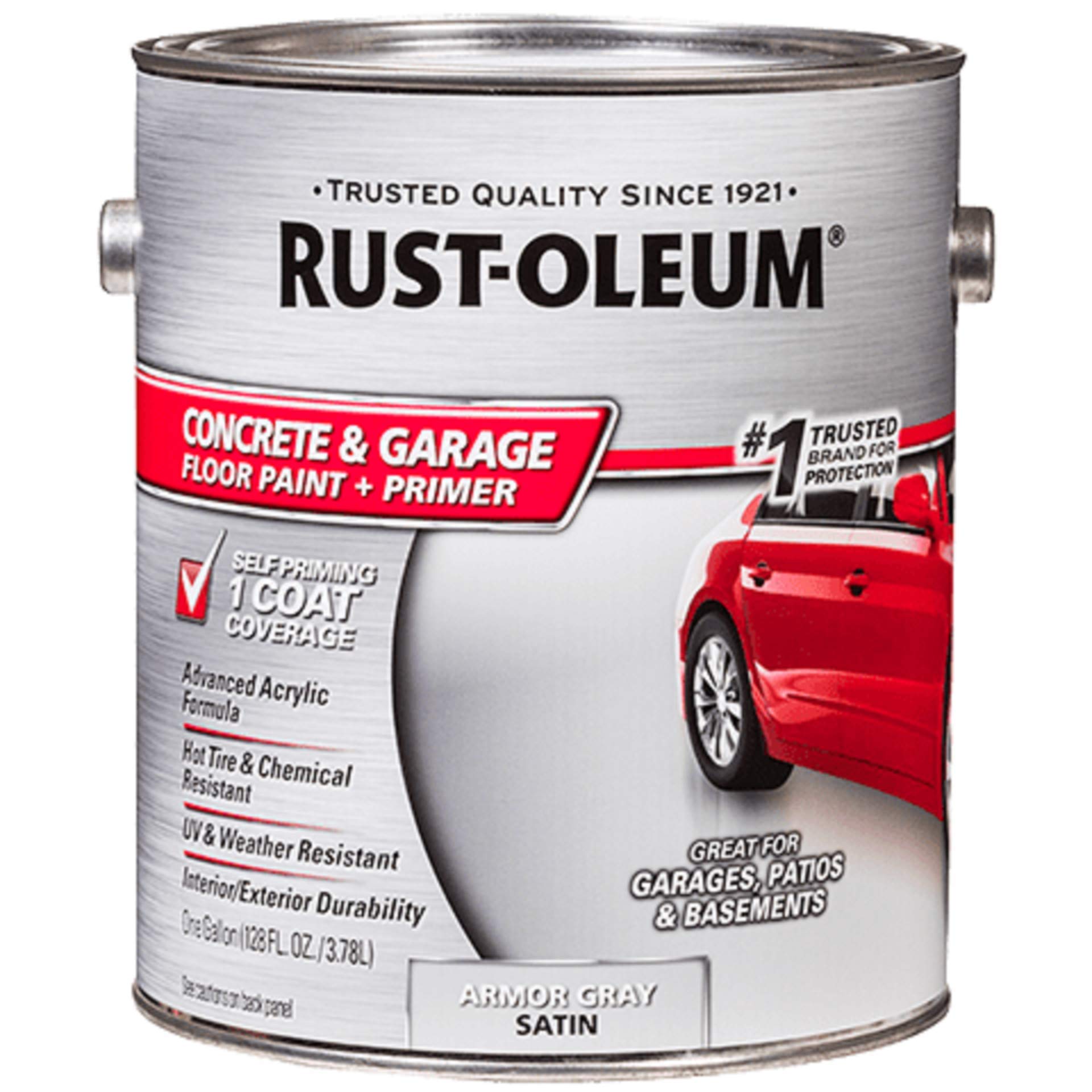 Rust-Oleum 225359 Epoxy Shield Gray Base Single Part 1-Gallon
