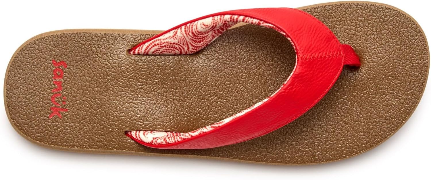 Sanuk Yoga Mat II | Flip Flops for Women | Yoga Sandals For Women | Women's Beach Sandals | Memory Foam Footbed - Image 2