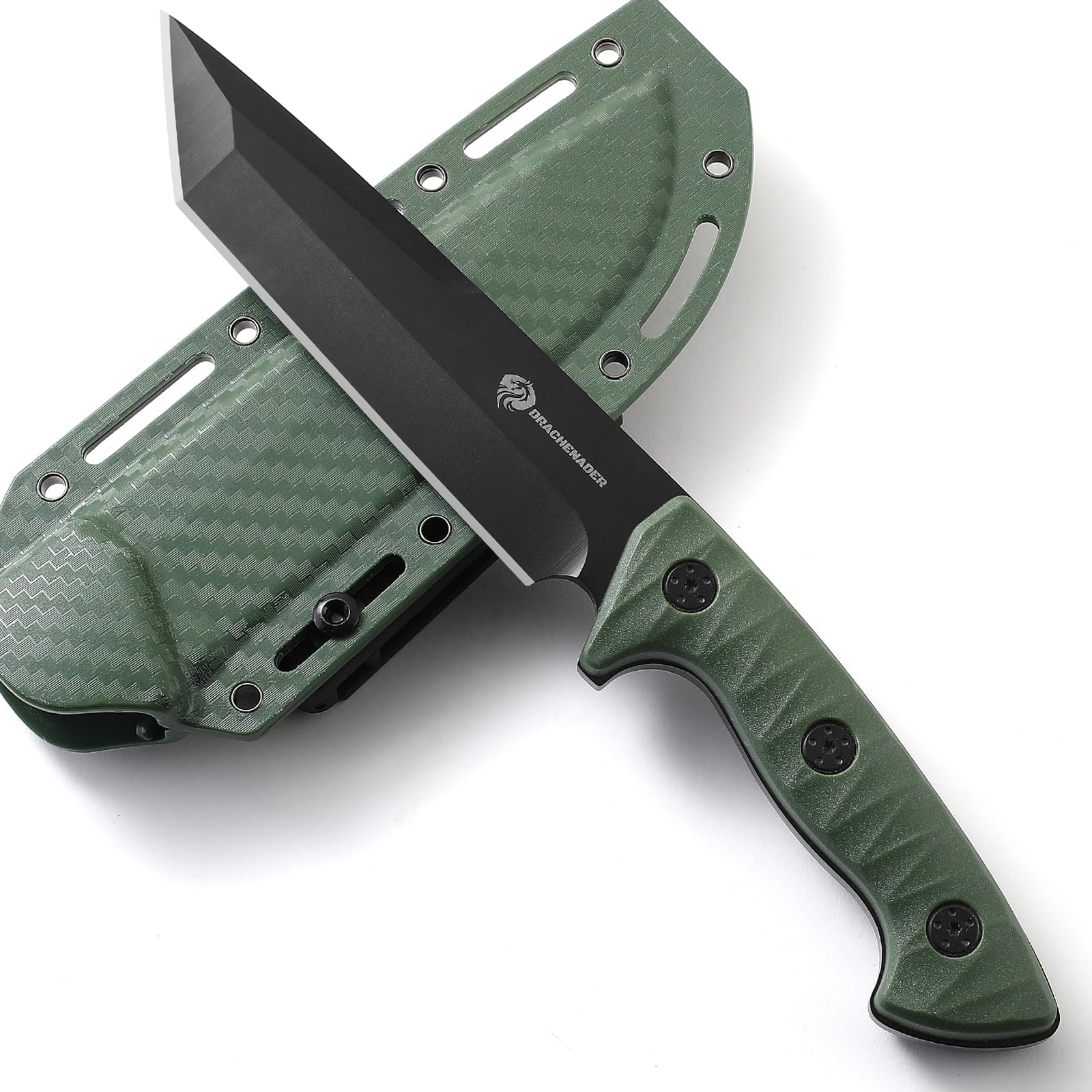 XR-B01-FT Tanto Knife Survival Fulltang Outdoor fixed blade Knife 5mm thick steel with ABS Sheath