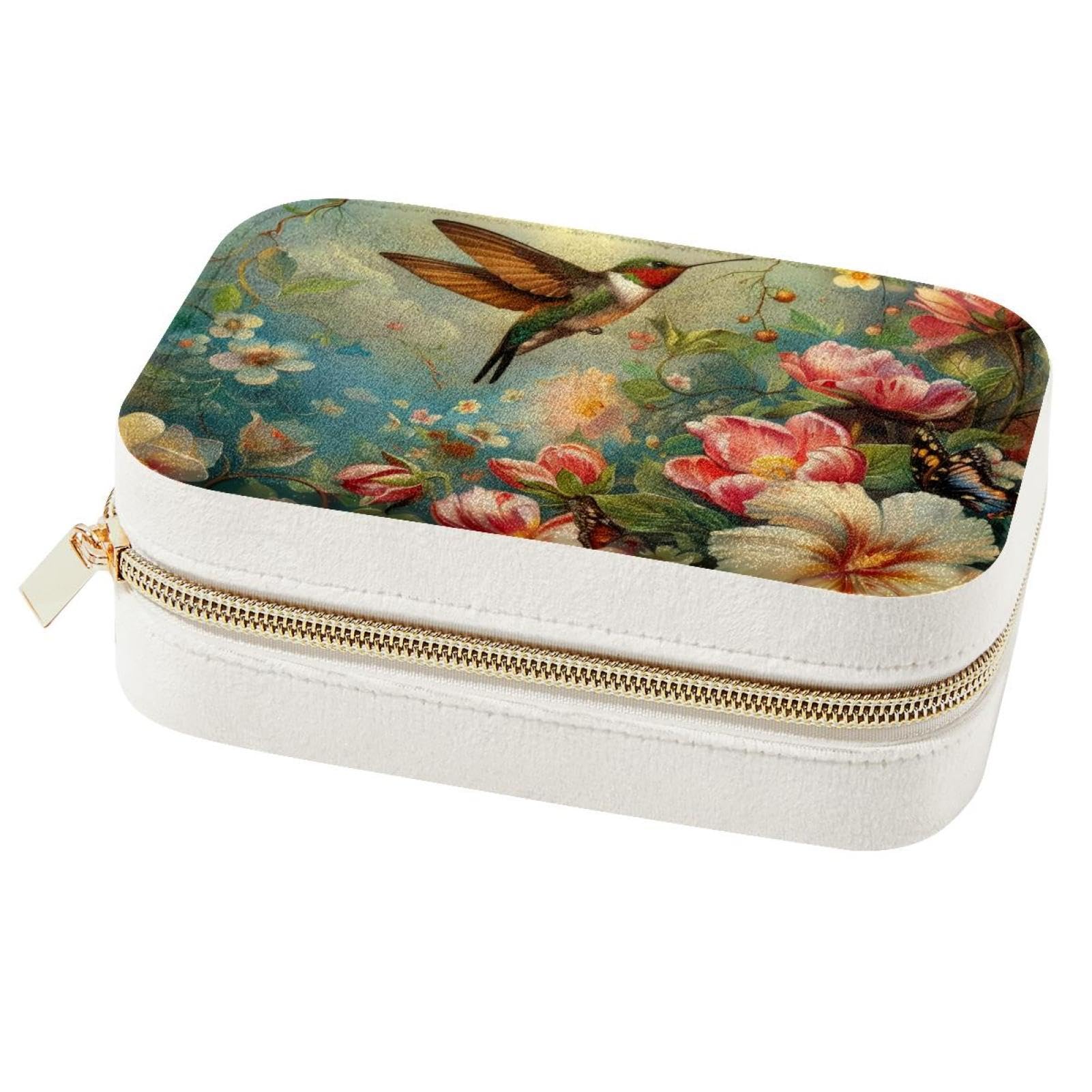 Boîte à bijoux colibri cadeau demoiselle d'honneur et fêtes