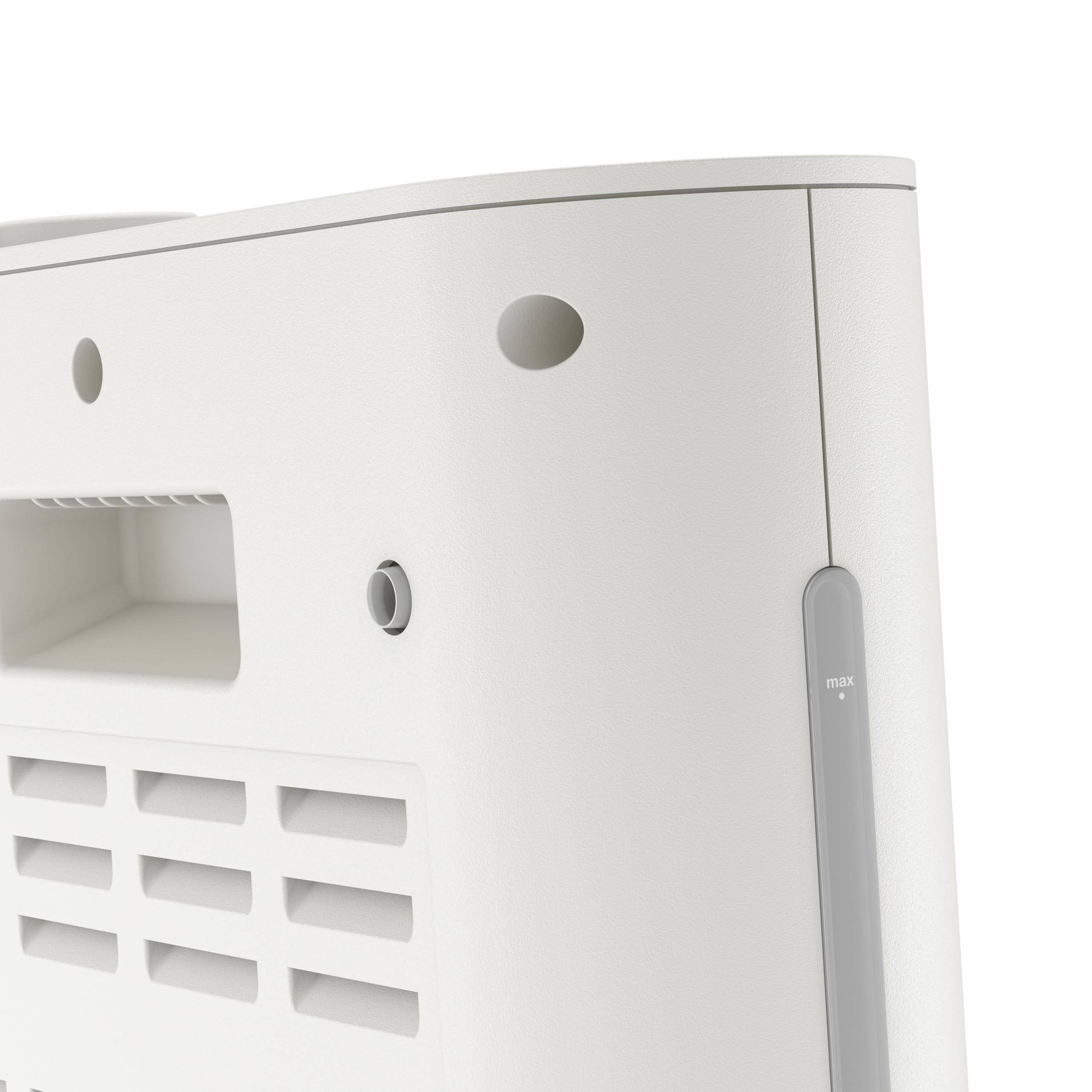 Olimpia Splendid - 99227 Stufetta a infrarossi - Quarzia Humi, con lampade al quarzo, Potenza 1200W, con leggera umidificazione per evitare di seccare l'aria