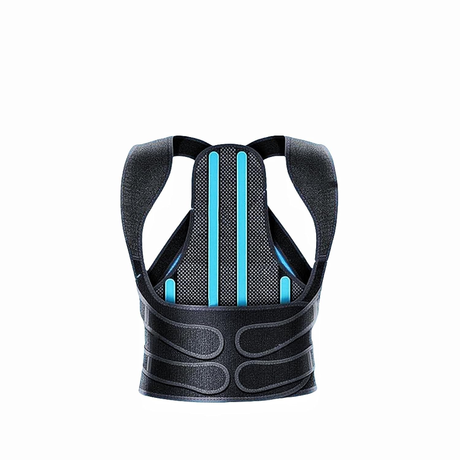 Back Brace Posture Corrector for Women and Men, Adjustable Back Support, Breathable and Easy to Wear Back Brace, Relieve Back Pain, Neck Pain, Shoulder Pain, Lower Back Pain (Large)
