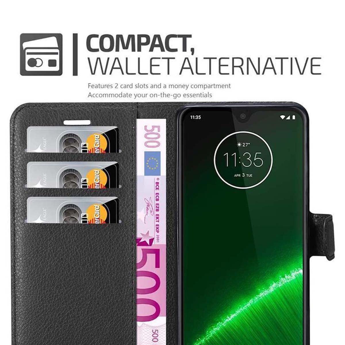 Cadorabo Custodia per Motorola MOTO G7 PLAY Book Cover (Motorola Moto G7 Play
