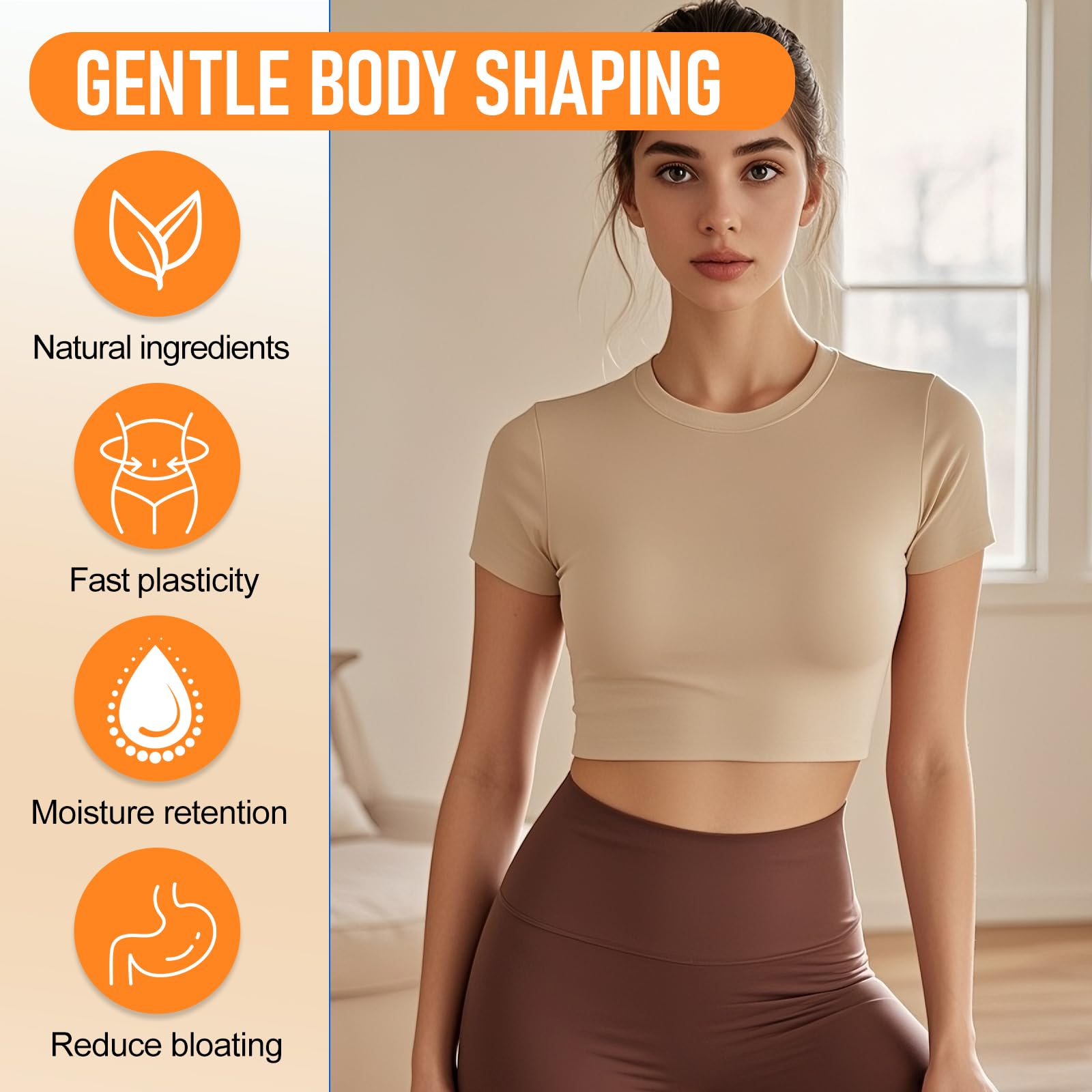 30 Parches Adelgazantes para Abdomen y Cintura, Apósitos Naturales para Favorecer la Silueta, Fórmula Suave para Mujeres y Hombres — view 7