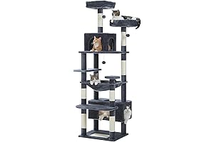 PAWZ Road 72 Inches Large Cat Tree: The Ultimate Condo for Your Feline Friend