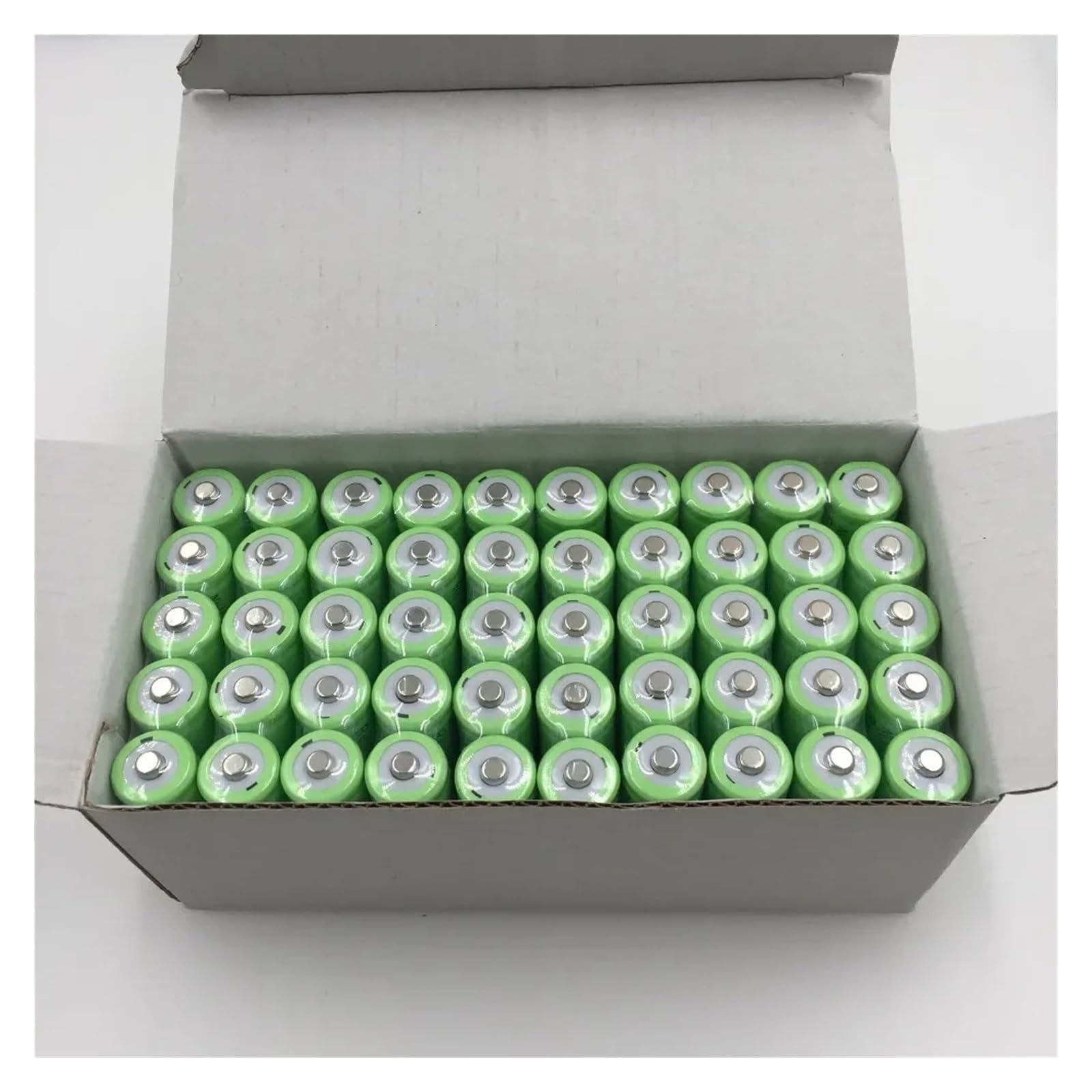 1.2 V AA 3000 MAh NiMH 1.2 V Batterie Ricaricabili Batteria Verde Lampada Solare Da Giardino Torcia Elettrica Lampada Lanterna Torcia(50PCS Battery)