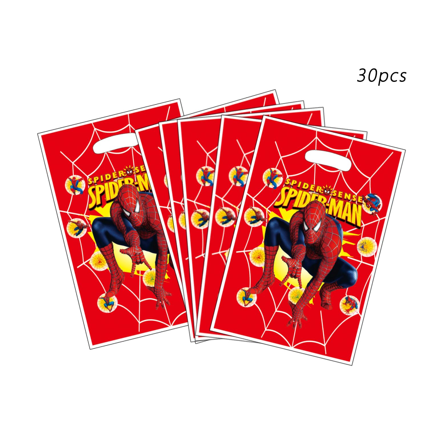 sAleix For Spidey party gift bags 30PCS, supplies, and decorations. Perfect for cartoon parties, ideal for kids, and great for family events, prizes,