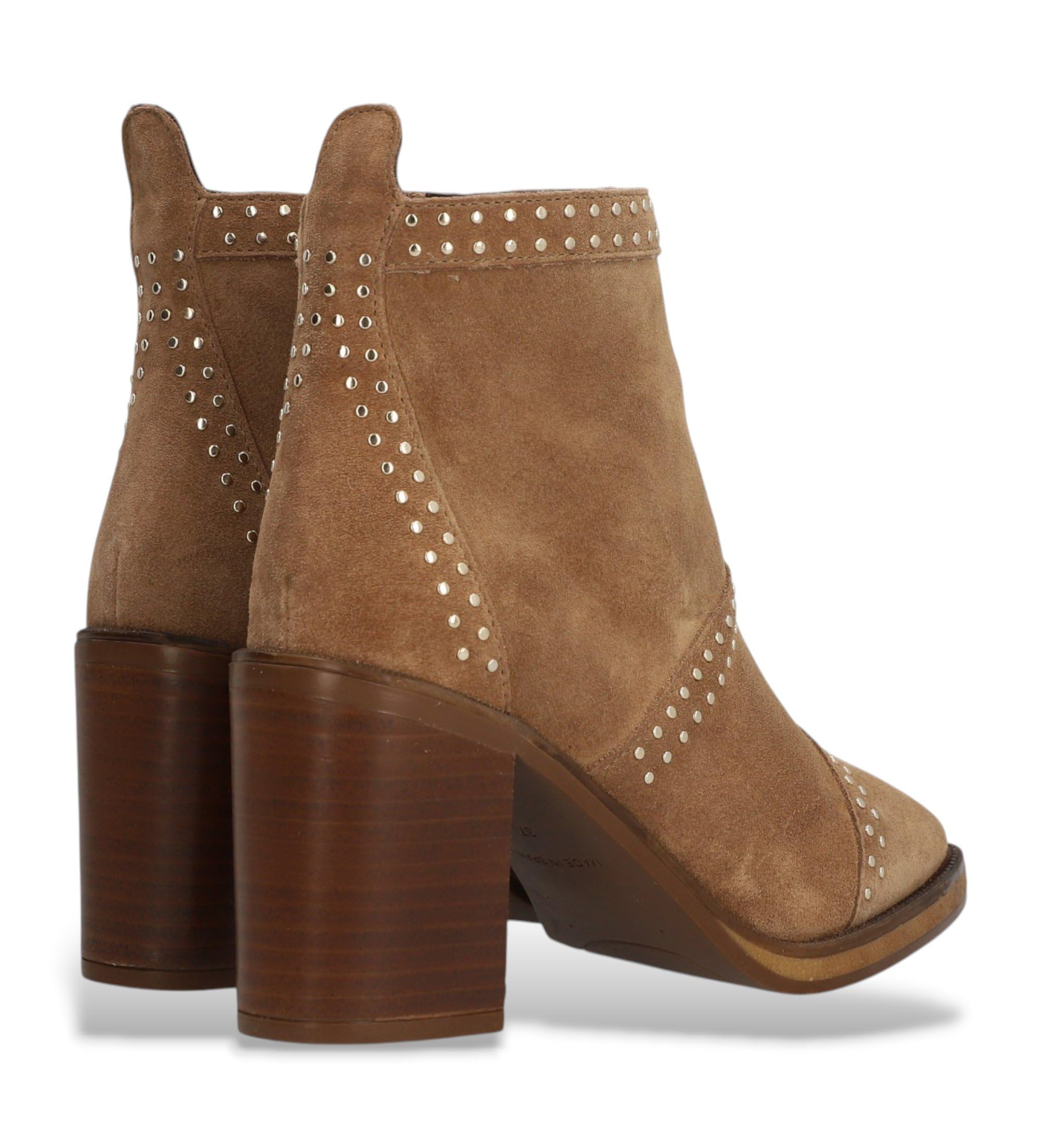ALPE Botines de Piel Camden marrón