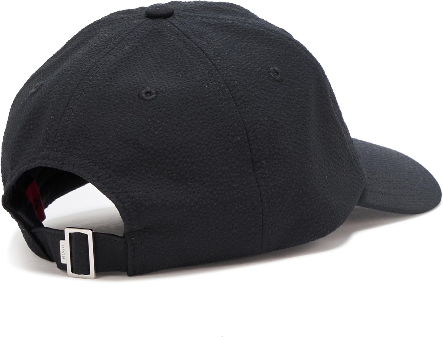 Hugo Mens Seersucker Baseball Cap - Image 2