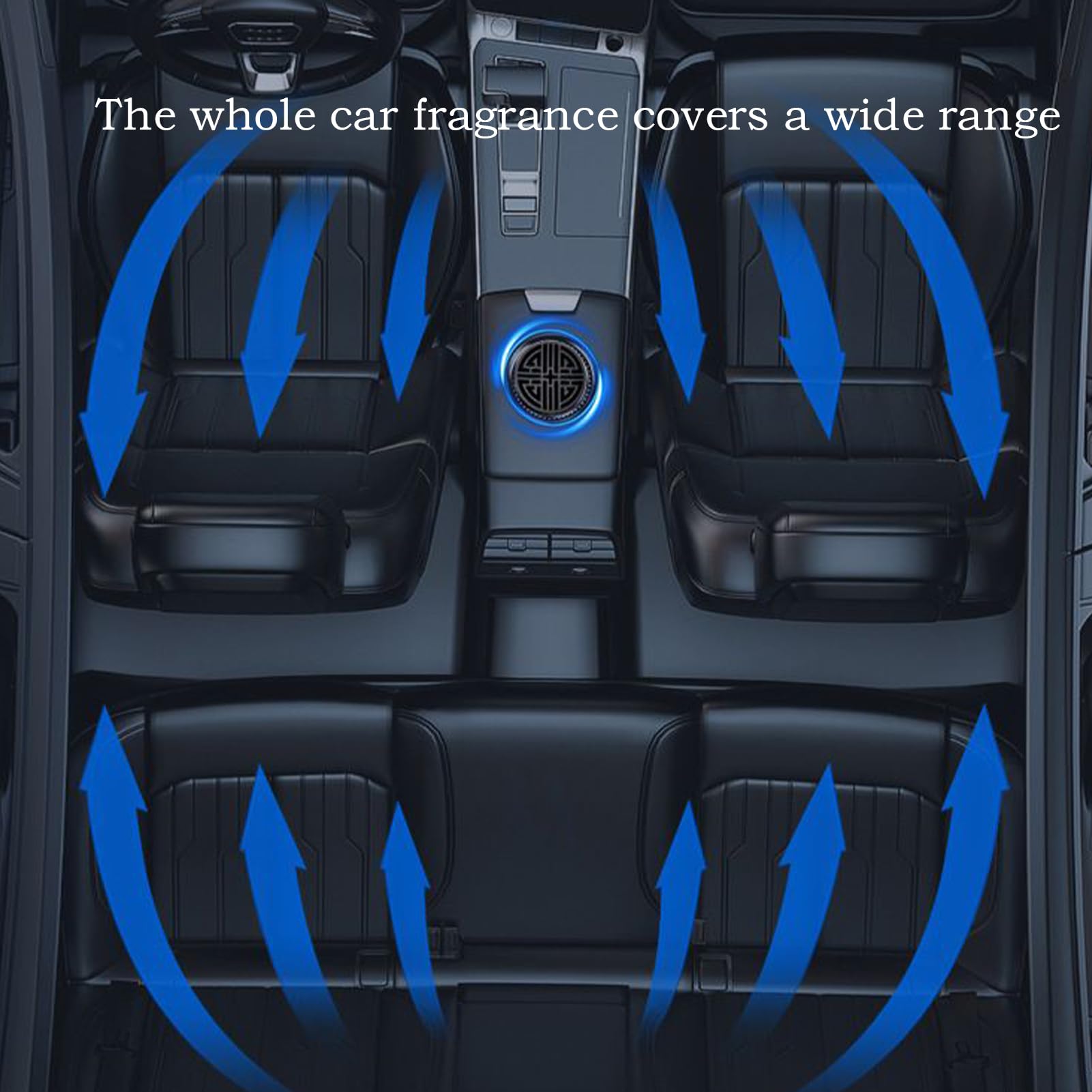 de perfumes para automóvil, Ambientador de s de automóviles,Difusor de del vehículo de ambientador automático de larga duración - Fragancia decorativa de automóviles de difusor de perfume para automóv