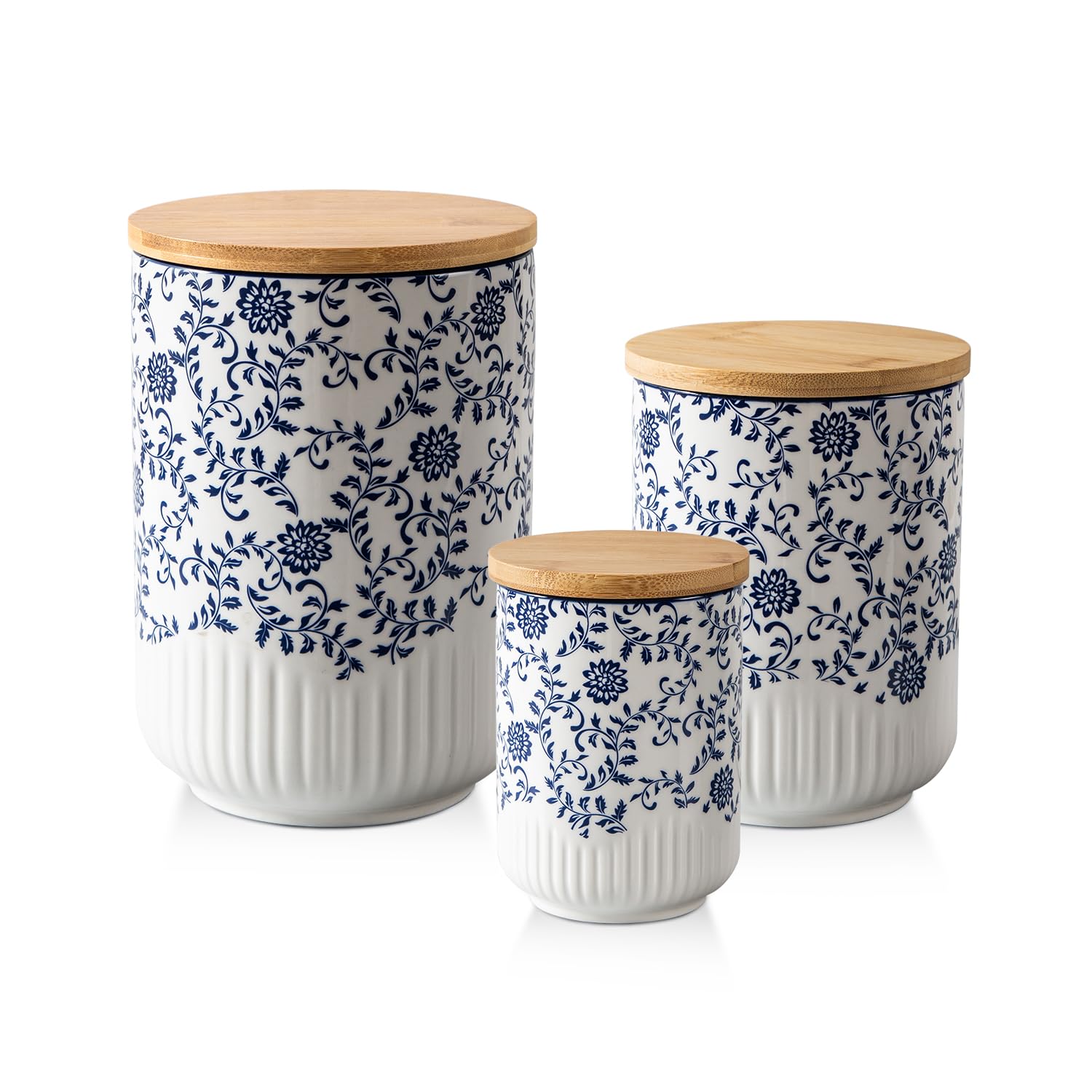Amazon.com: Cerkik Canisters Sets for Kitchen - Ceramic Kitchen