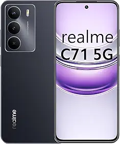 Celular Realme C71 Dual SIM 8GB RAM 256GB Com NFC Black