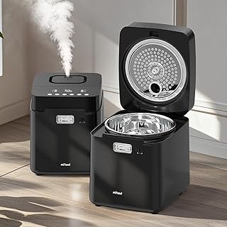 Mifasol Stainless Steel Humidifier, 3.3L/0.87Gal Steam Wa...