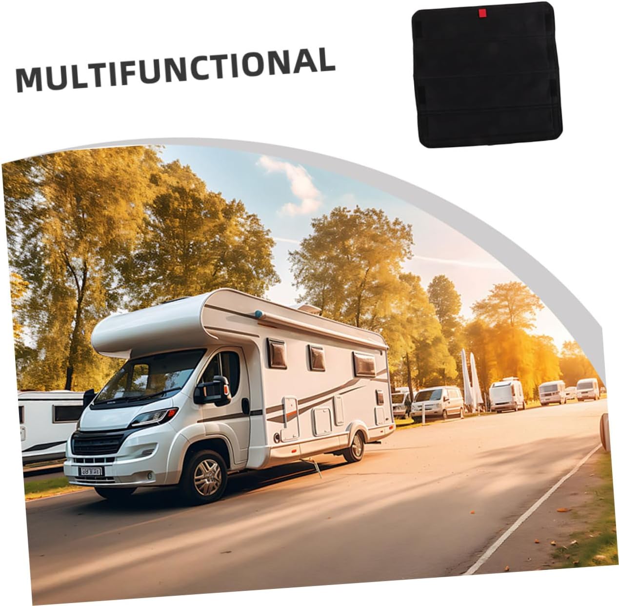 OUNONA 2pcs Rv Door Window Shade Cover Rv Blackout Window Cover Uv Protection Privacy Screen Accessories