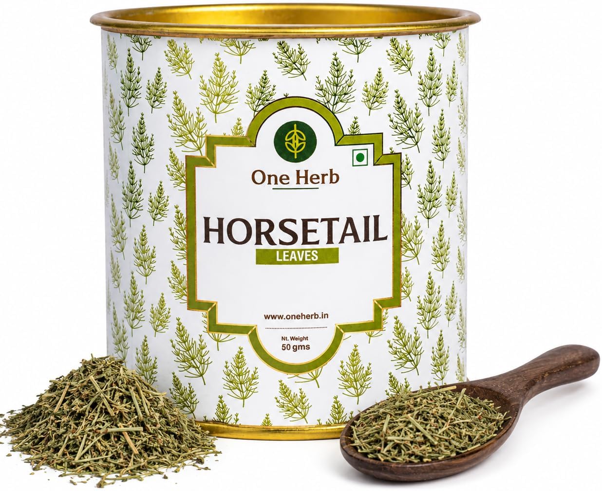 Horsetail Leaves 50g, May Support Bone Strength, Kidney Wellness, Hair & Skin Glow โ Silica Rich Loose Leaf โ Caffeine Free Herbal Tea