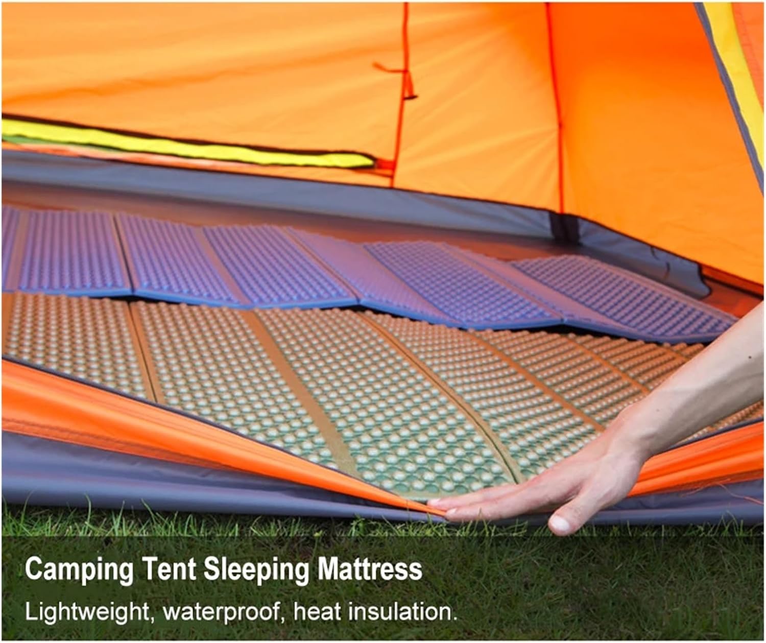 1pcs Ultralight Folding Sleeping Mattress Outdoor Beach Picnic Camping Yoga Mat Foam Portable Pad