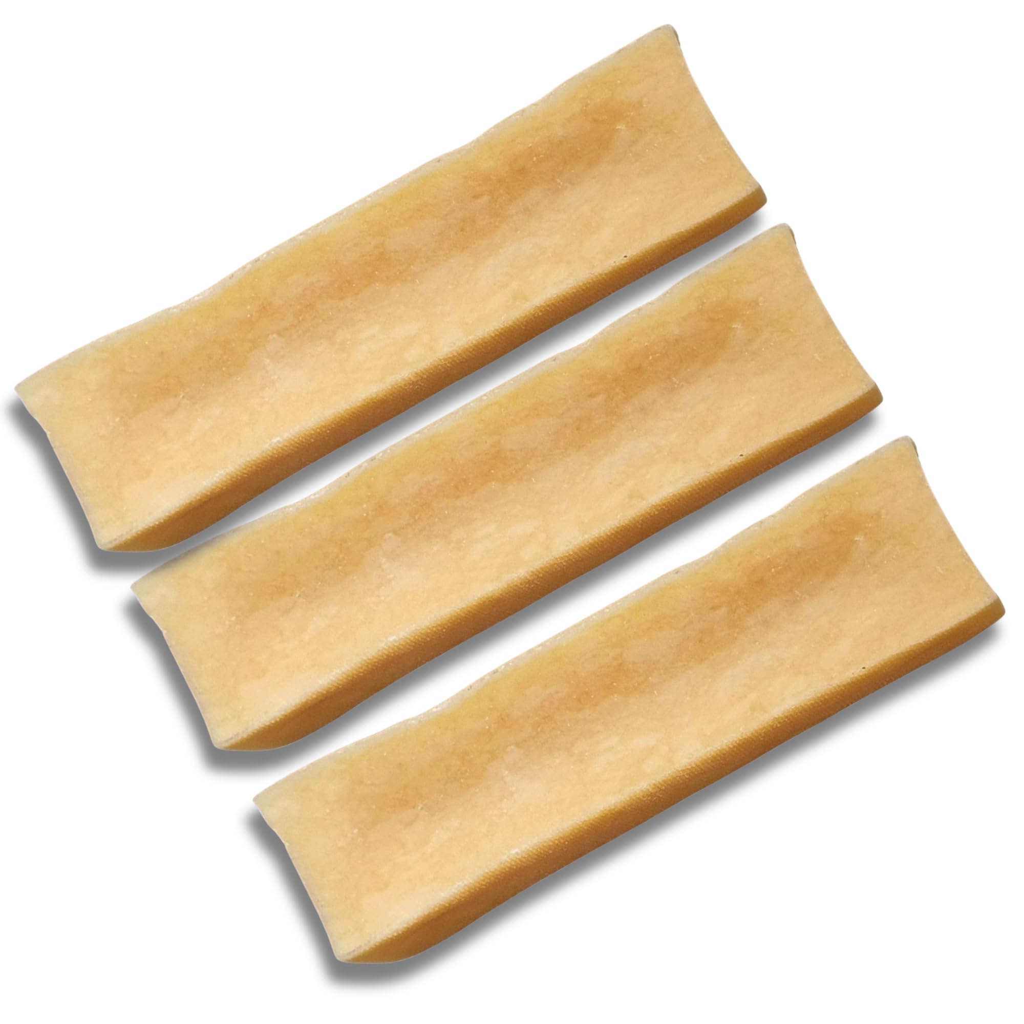 MUDZSAL Natural Dog Yak Chew XXL | Original Himalayan Chews, Long-Lasting Healthy Treats & Occupier for All Dog Breeds (Pack of 3)