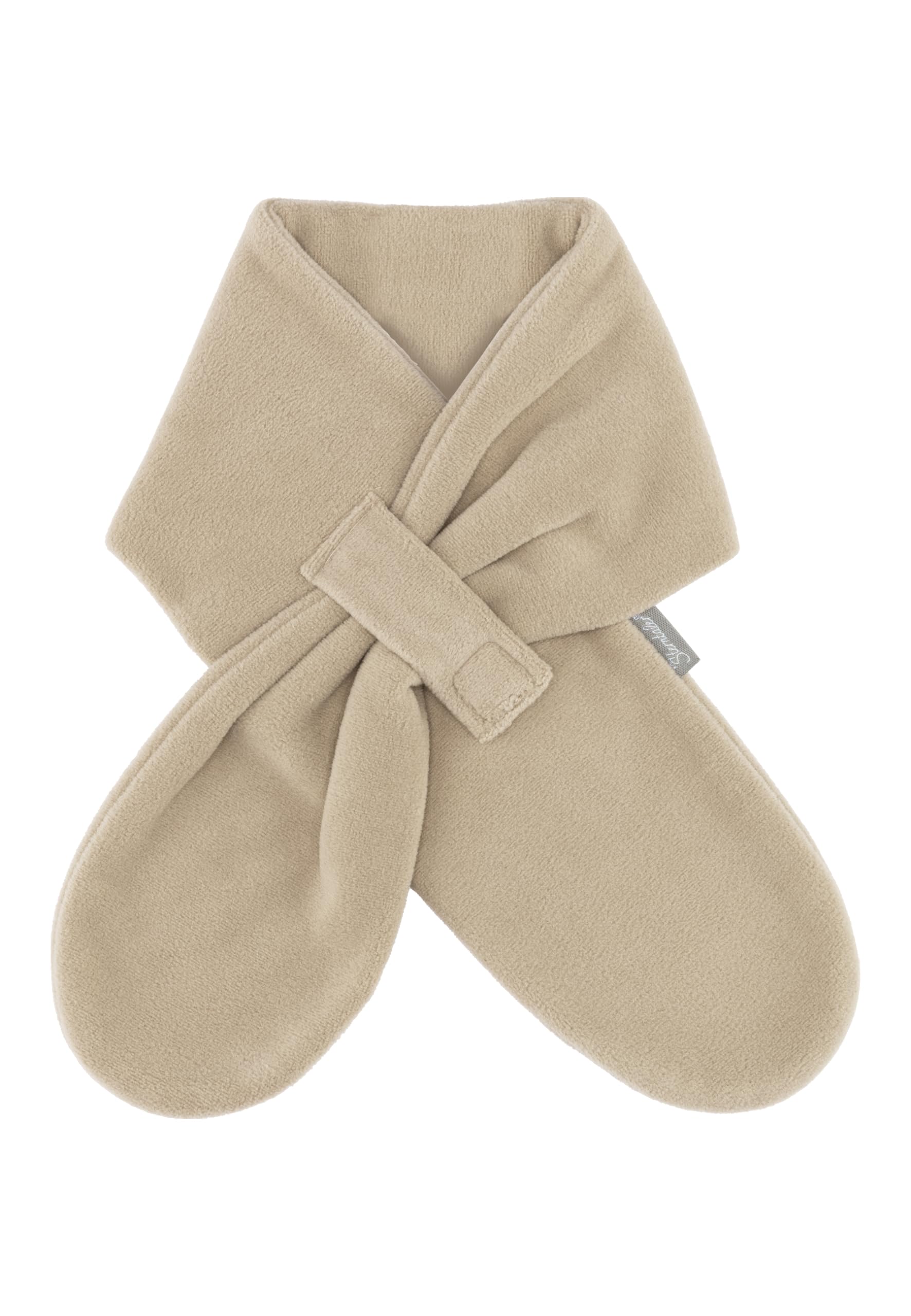 Écharpe en micropolaire beige pour enfants - Confort et chaleur