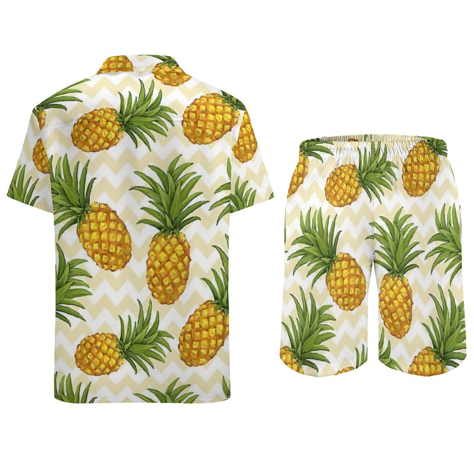 NOMA t.d. アロハシャツ 半袖 パイナップル柄 Amazon.co.jp: アロハシャツ 半袖シャツ パイナップル柄 メンズ