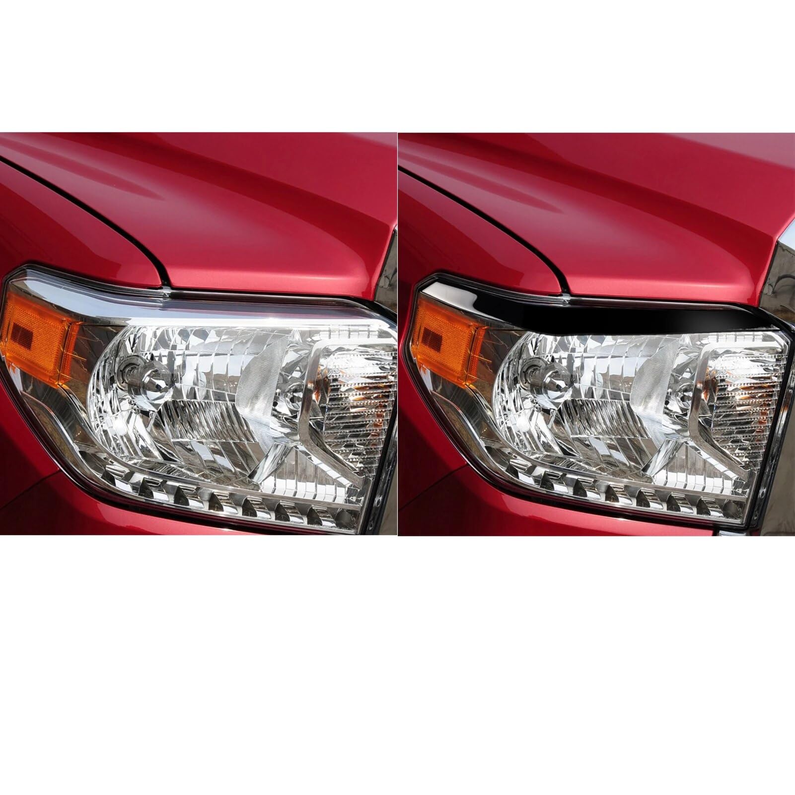 Adesivi per fari Auto, palpebre, Kit carrozzeria, Tuning, Decorazione, per Toyota, per Tundra 2014 2015 2016 2017 2018