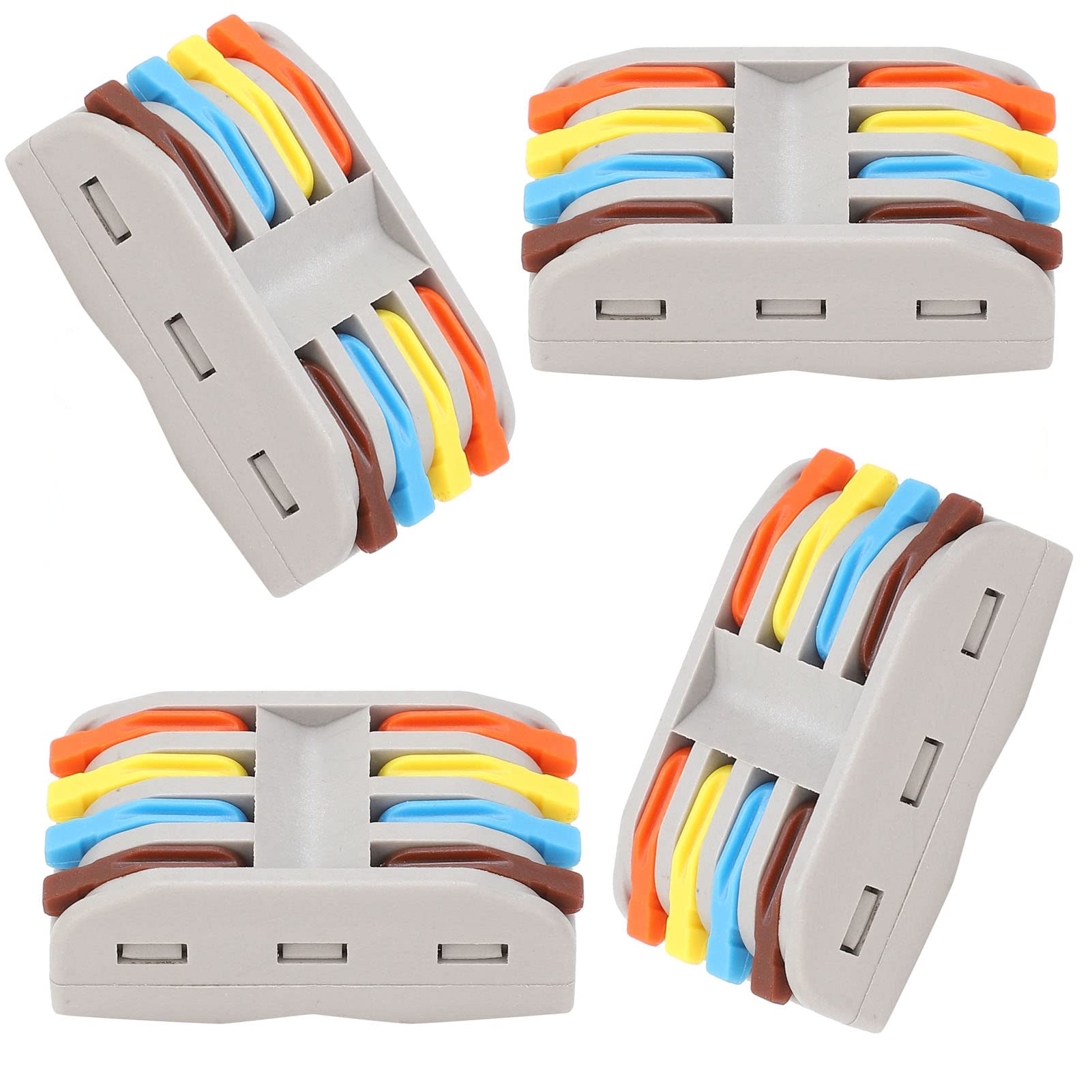 See full amazon price history chart for WOODTULA 4 to 4 inline Wiring Cable Connectors - Quick connectore Terminal Blocks - Electrical Connectors Blocks (4pcs, 4 to 4 inline, Multi) WOODTULA 4 to 4 inline Wiring Cable Connectors - Quick connectore Terminal Blocks - Electrical Connectors Blocks (4pcs, 4 to 4 inline, Multi) (B0C5THWF19) Amazon Price History, Amazon Price Tracker