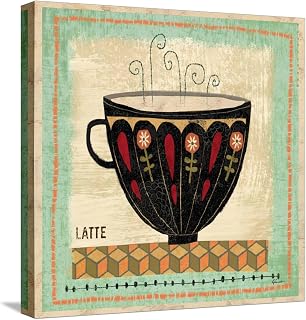 ART.COM Stretched Canvas Print Barrista Beauty 4 by Richard Faust, 16" x 16"