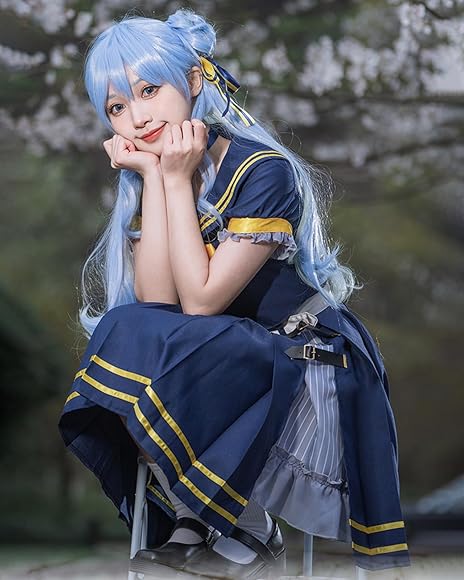 Amazon.co.jp: [milky time] ホロライブ 星街すいせい コスプレ 