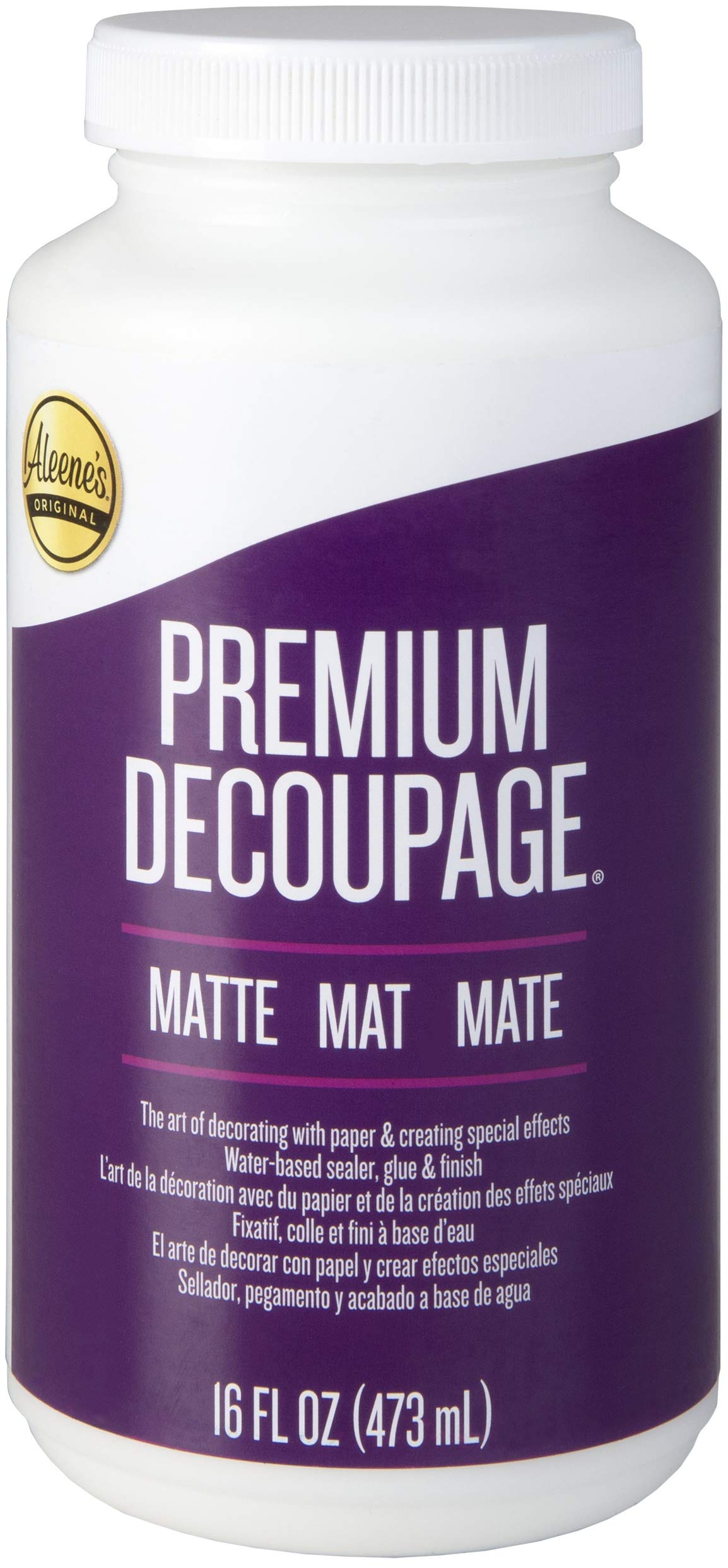Aleene's 16OZ Matte DECOUPAGE