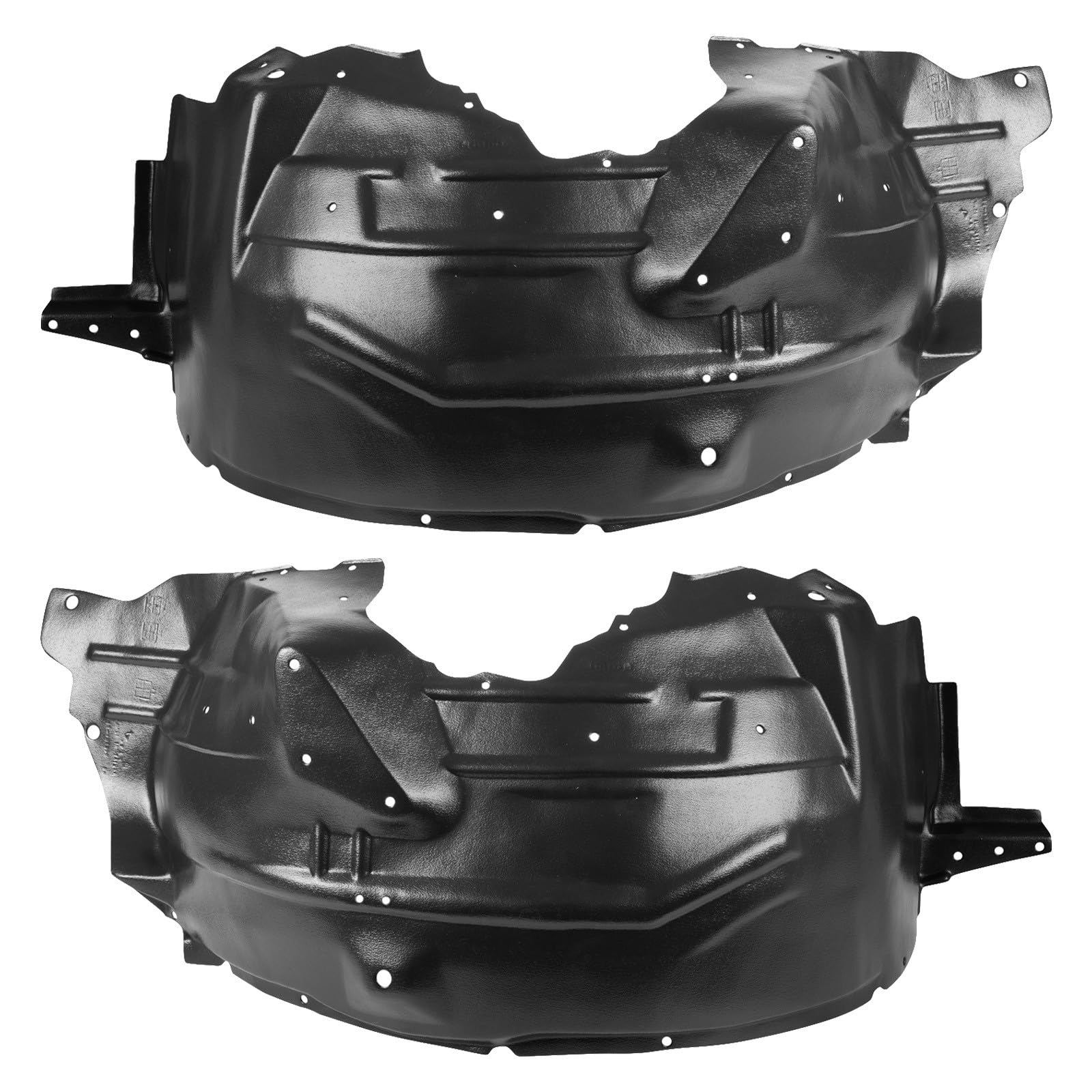 TRQ Inner Fender Liner Set | For 2000-2004 Ford F-250 Super Duty F-350 Super Duty FO1246108 FO1251137