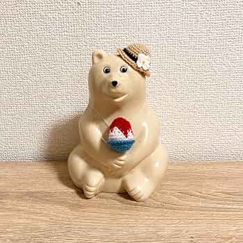 ハルページ＊しろくま貯金箱いちごコーデ・クリスマスアイテム ハルページ＊しろくま貯金箱いちごコーデ・クリスマスアイテム