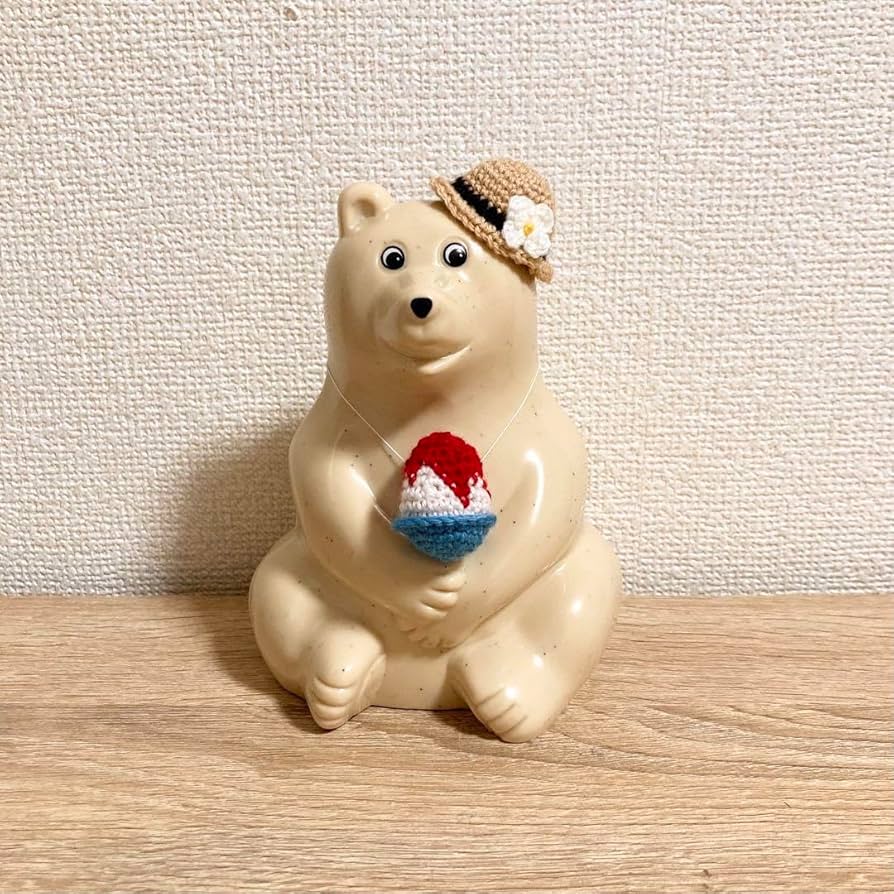 しろくま貯金箱＊ストロベリーセット Amazon.co.jp: しろくま貯金箱 かき氷 いちごセット : おもちゃ