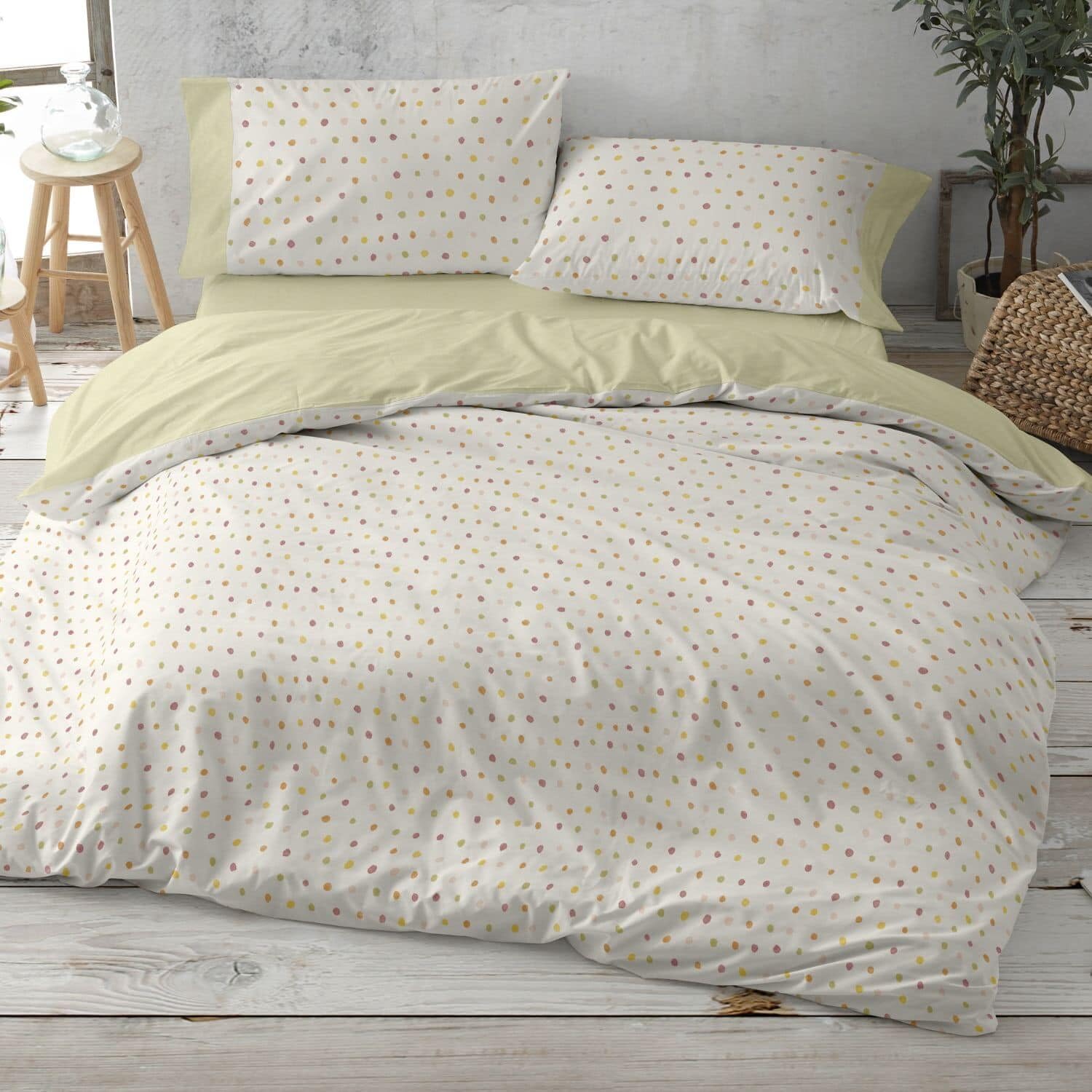 Burrito Blanco | Fundas nórdicas Infantiles | Cama de 150 a 160cm. (+Medidas Disponibles) | Diseño 182 | Color Multi (150-160x190/200cm.)