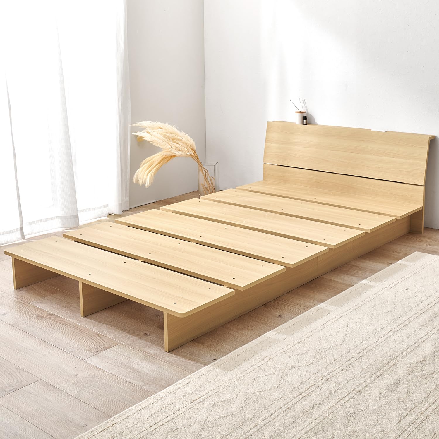 Amazon｜萩原(Hagihara) ベッド シングル ステージタイプ フレームのみ