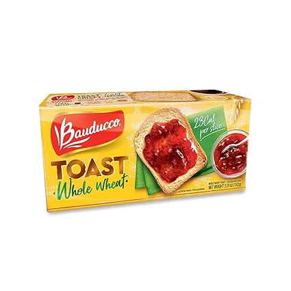Bauducco Toast Baked with Whole Wheat - Delicious, Light &