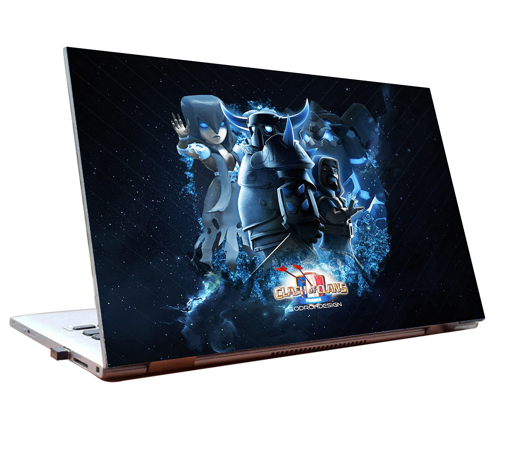 Tamatina Laptop Skin| Skin for Laptop| Laptop Sticker | Multicolor | Self Adhesive |Size - 14 inches|AA101