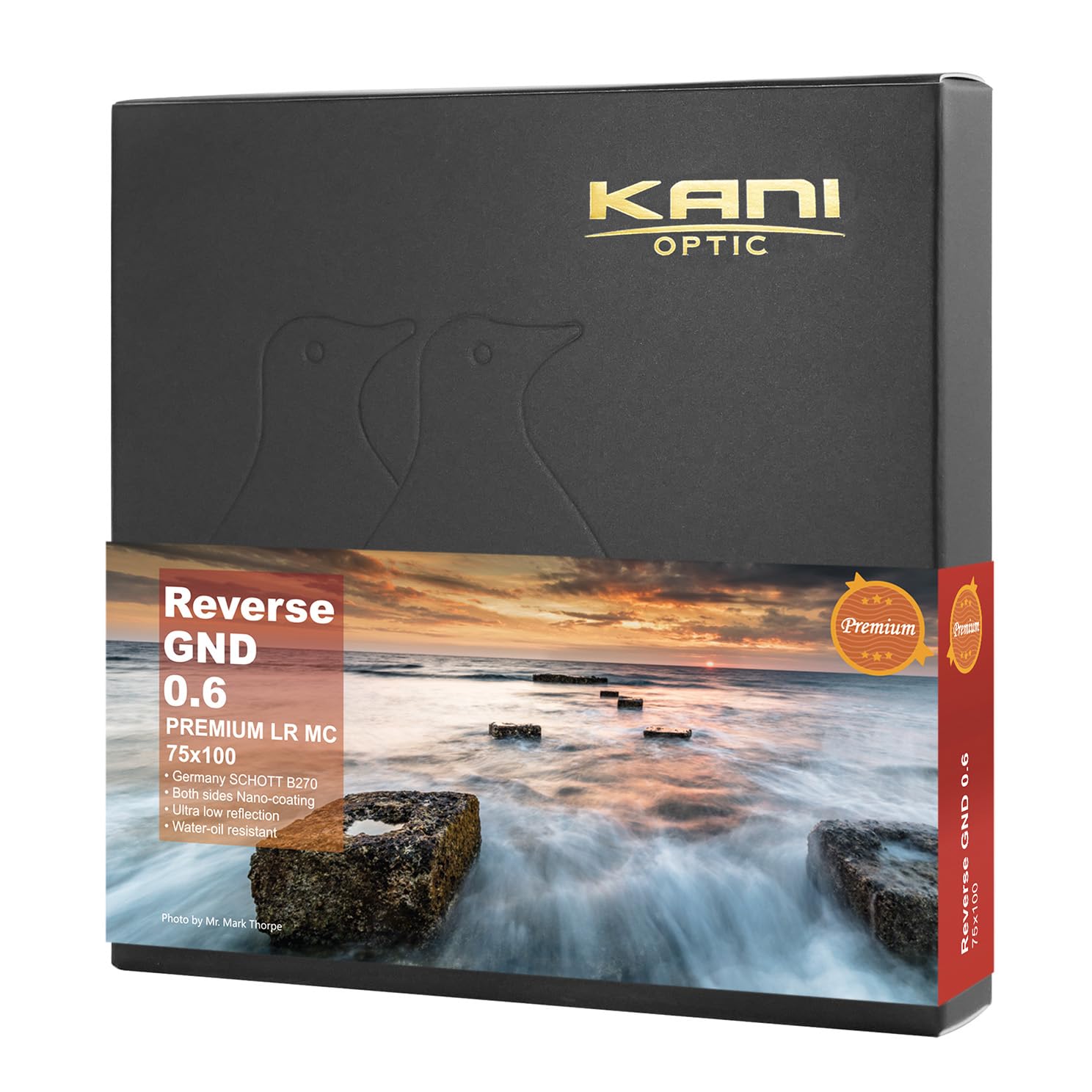 KANI 75mm幅 角型フィルター ハーフNDフィルター Amazon | KANI 75mm幅 角型フィルター ハーフNDフィルター Premium LC