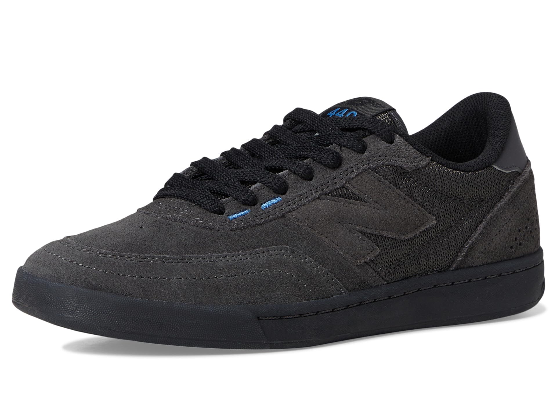New Balance Unisex 440 v2 Skate Shoe, Dark Grey/Black, 7.5 US Men