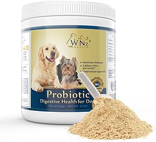 Probiotics for Dogs Digestive Health (Chicken & Bacon) - Dog Probiotic Powder Relieve Diarrhea, Constipation, & More - Veterinary Formula Dog Calming Treats – Maximum-Strength Dog Digestive Support