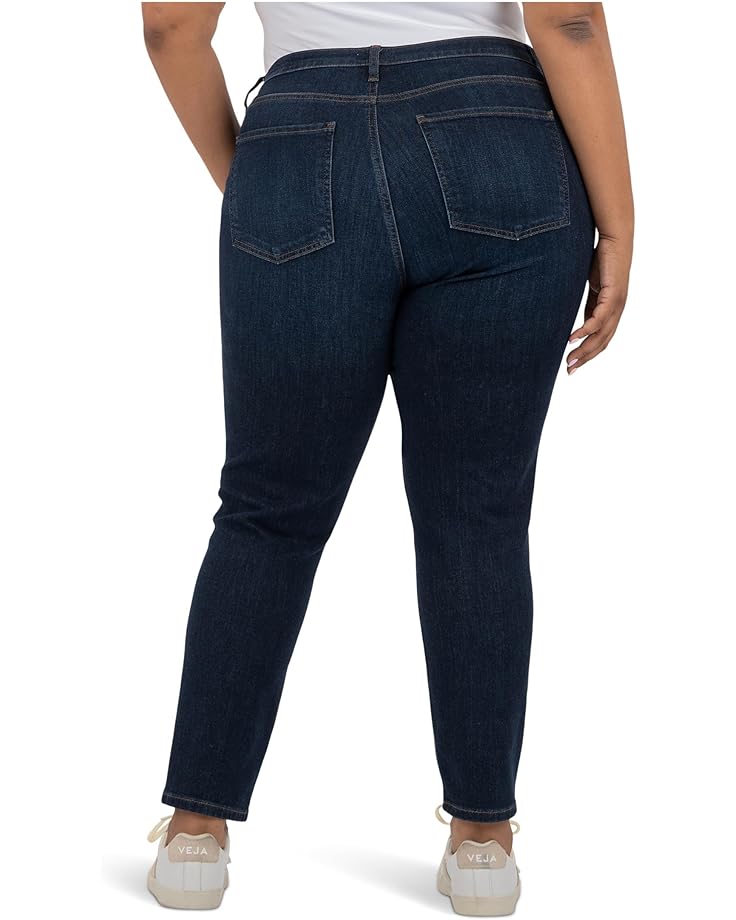 KUT from the Kloth Plus Size Naomi High-Rise Fab Ab Ankle Girlfriend Regular Hem - #2 of 3