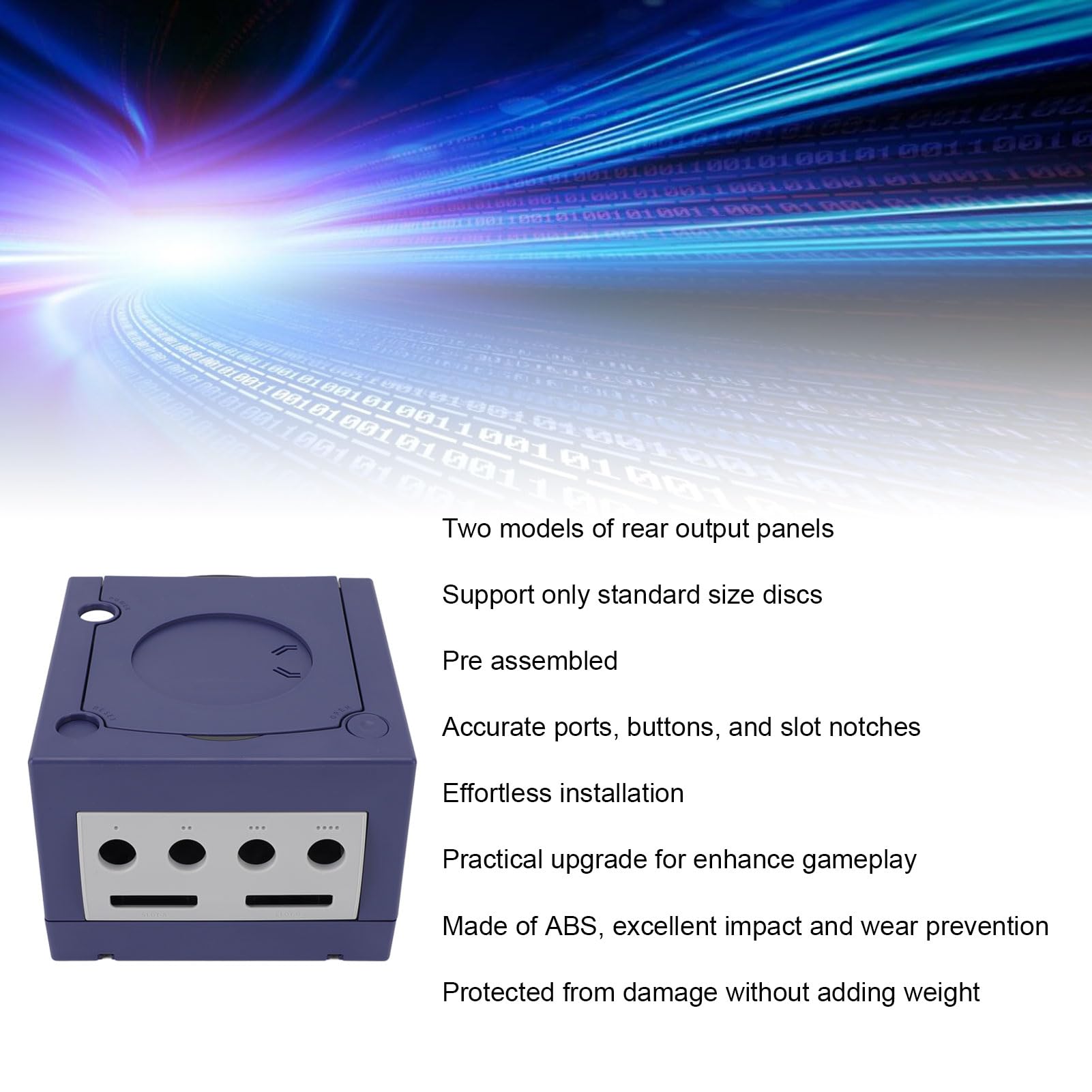 Kelawoly Cover Sostitutivo per Console di Gioco, ABS Custodia per Console