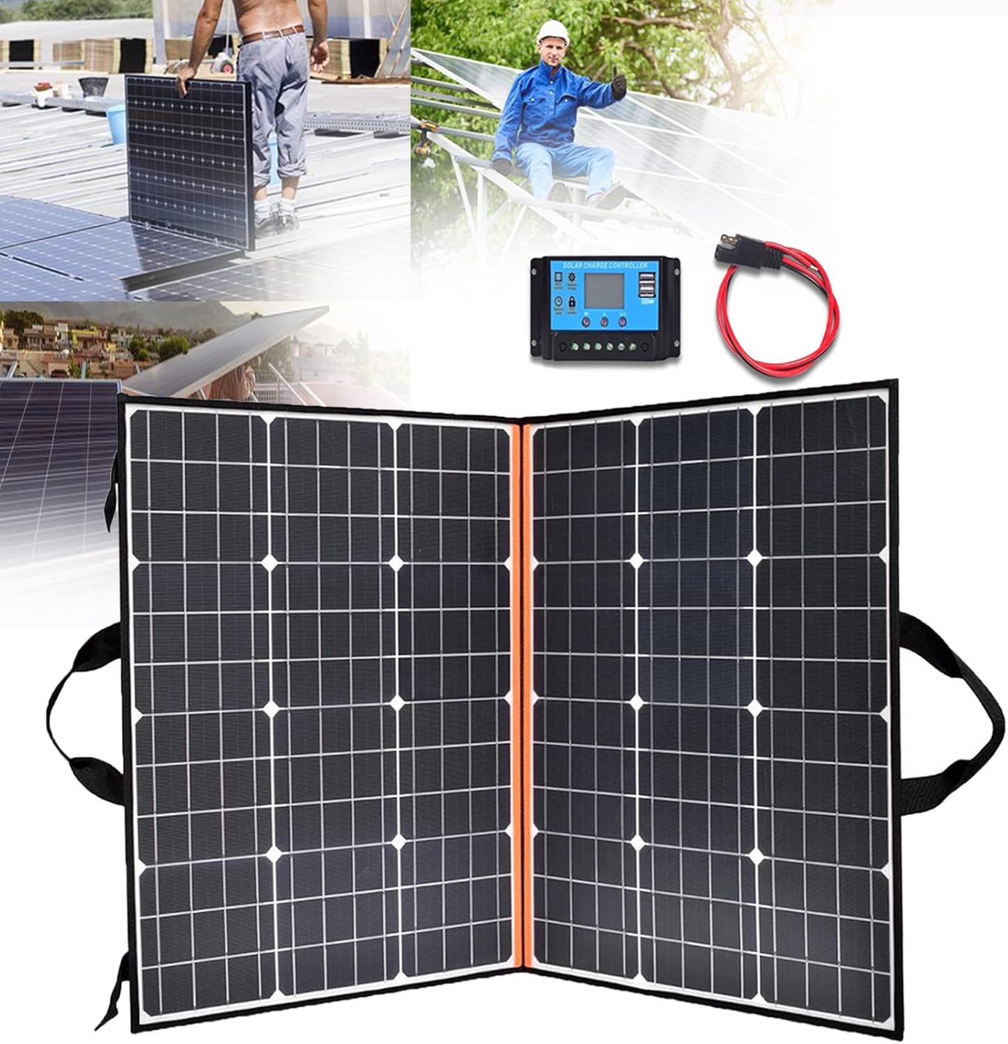 200w Foldable Solar Panel,Portable Solar Panel,Monocrystalline Silicon