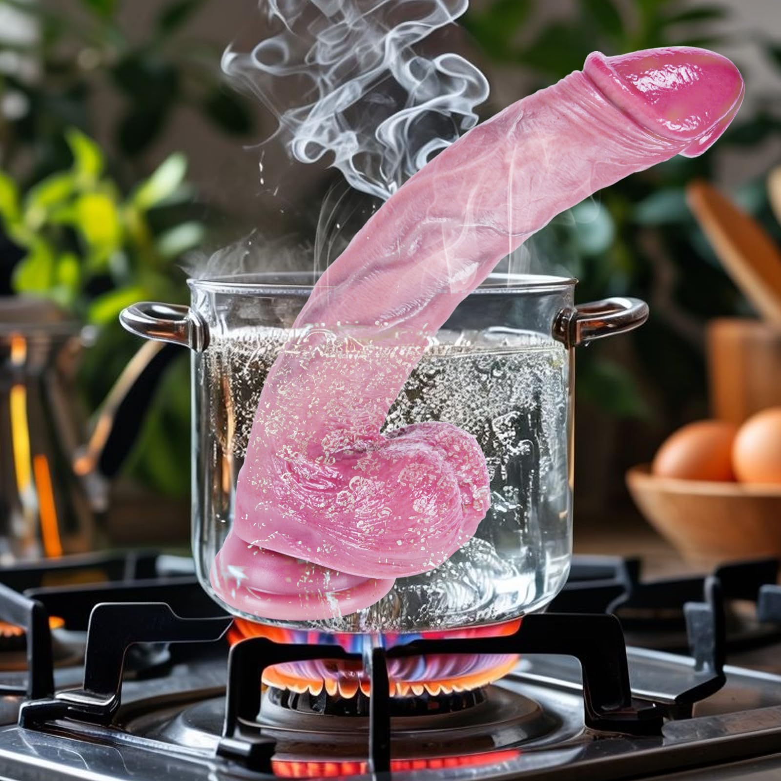 Dildo gigante realistico da 33 cm, dildo in silicone spesso a doppio strato, potente ventosa, pene naturale per l'ano, stimola il punto G, sex toy XXL per adulti per uomini e donne