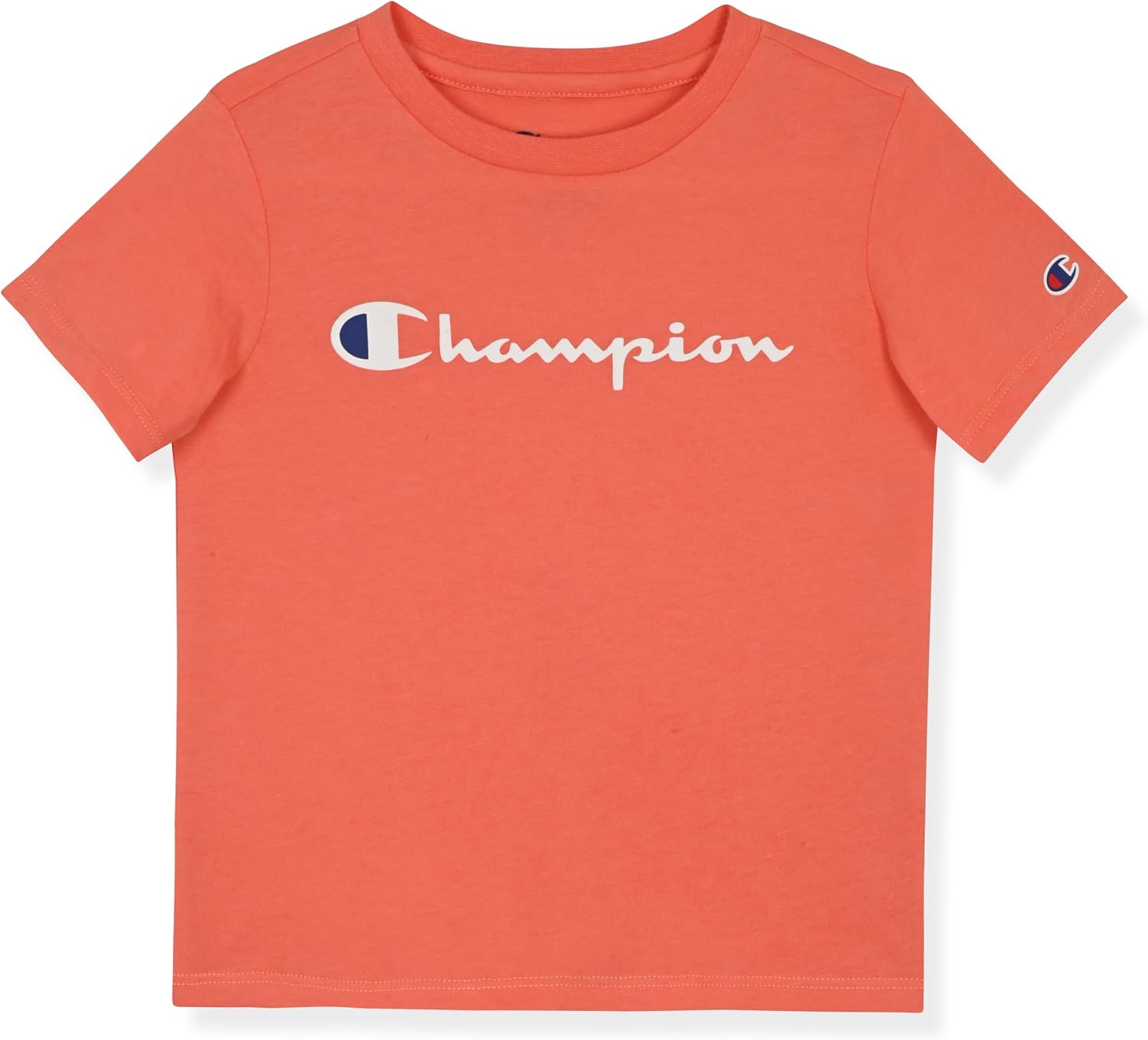 Champion Boys Short Set 2 Piece Active Clothing Set for Toddlers Short Sleeve Tee and Pull on Short for Kids