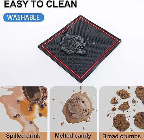 Vista 15 de JKCOVER Compatible con Subaru Crosstrek 2018, 2019, 2022, 2021, 2022, 2023, Subaru Impreza 2017-2023, accesorios de consola central, Negro -,Rojo