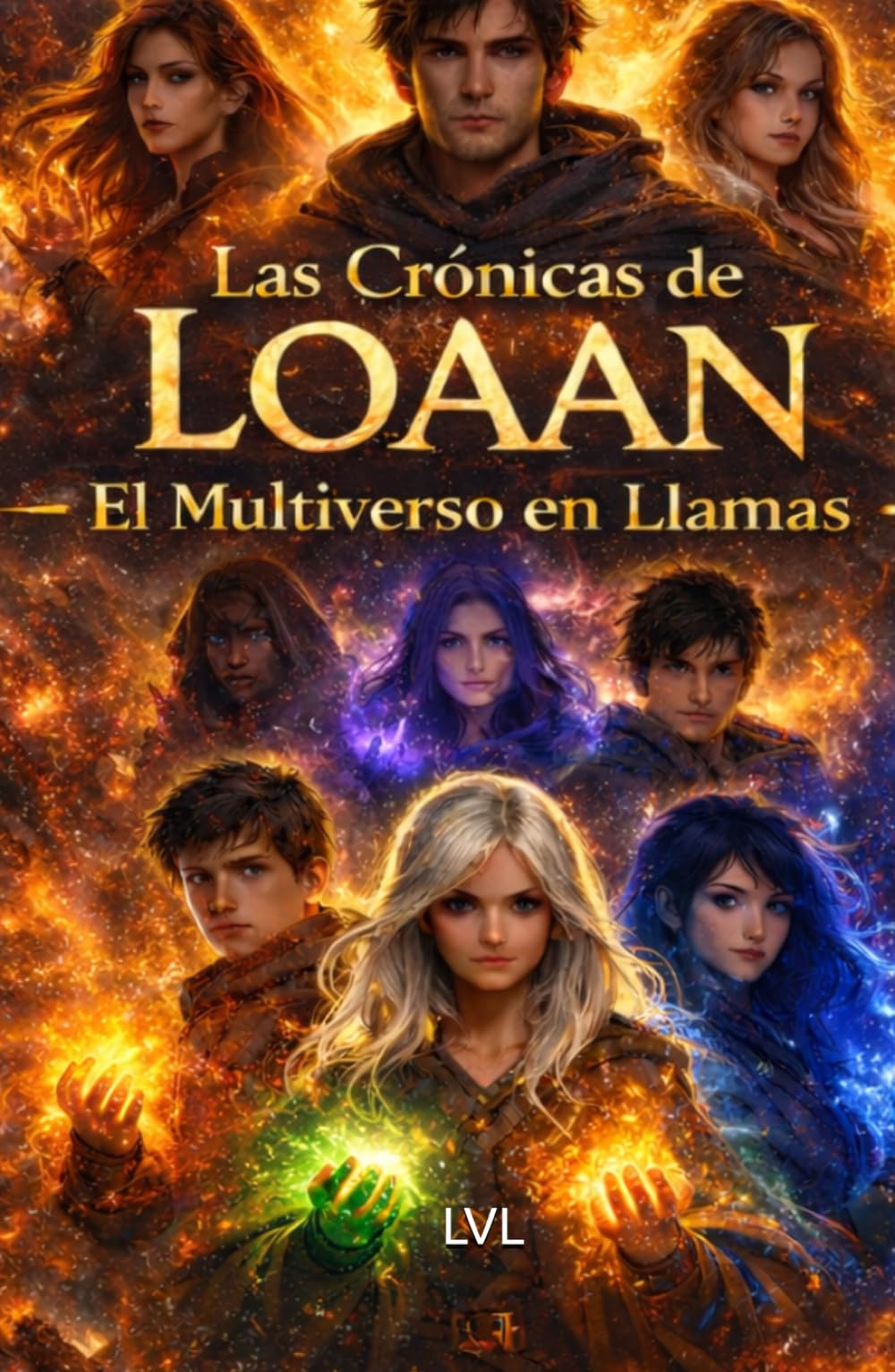 las crónicas de loaan: el multiverso en llamas (saga hechizos y sombras)
