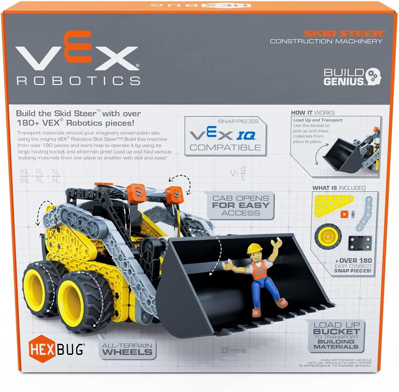 HEXBUG VEX Robotics Skid Steer box back