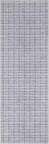 Miniatura 2 de GAOMON Alfombra moderna de 2 x 6 pies, lavable, de lana sintética, suave, para entrada, moderna, antideslizante, larga, para interiores, pasillo,