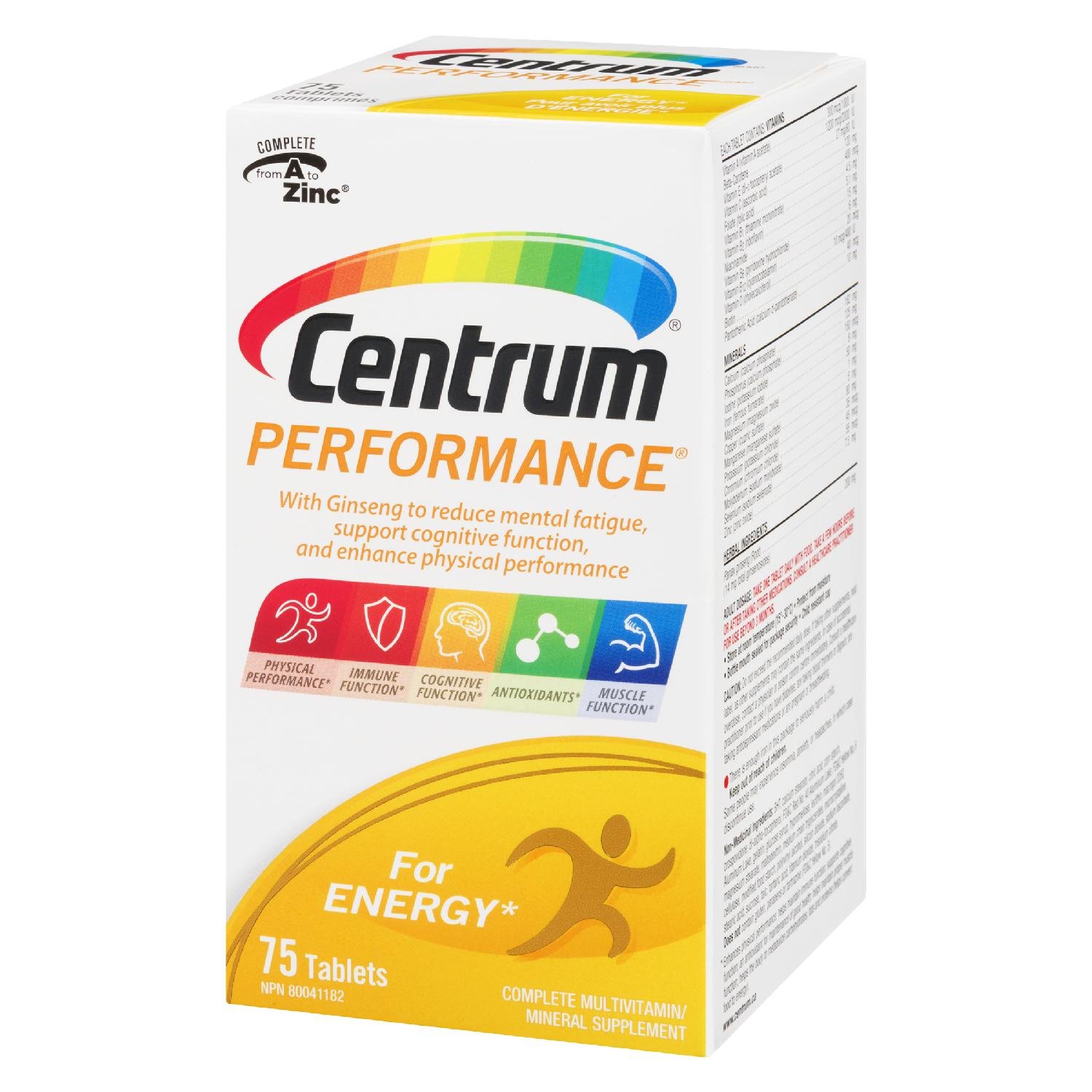 Buy Centrum Performance Multivitamin and Multimineral Supplement